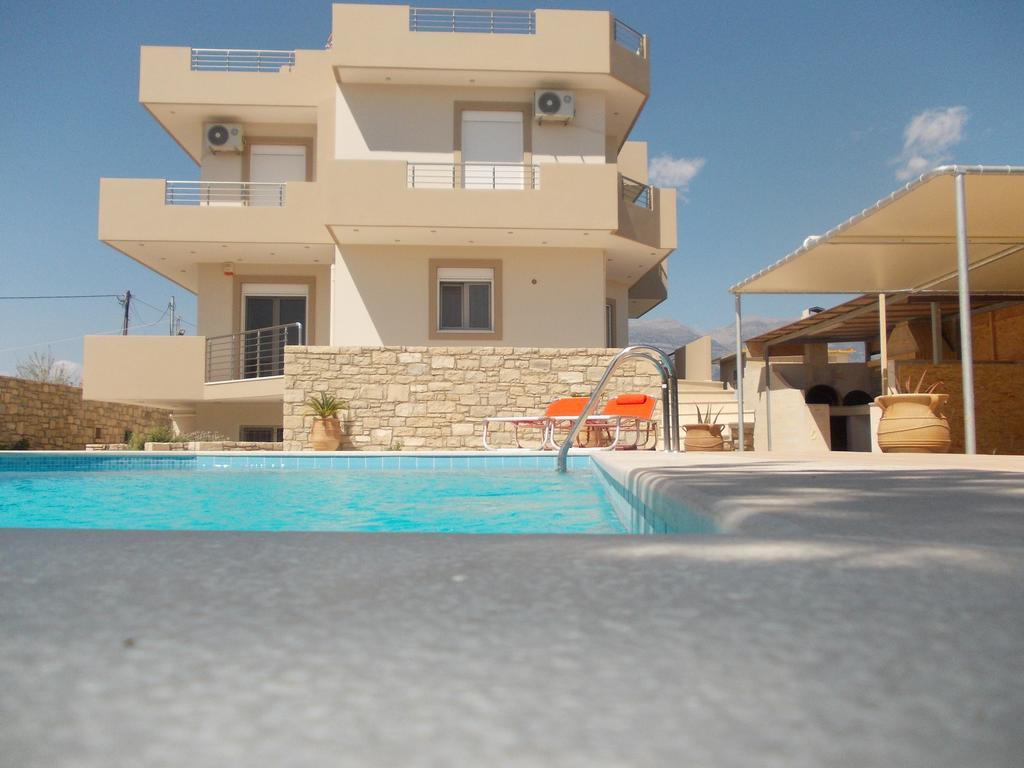 Elpidis Villa Kokkinos Pyrgos Zewnętrze zdjęcie